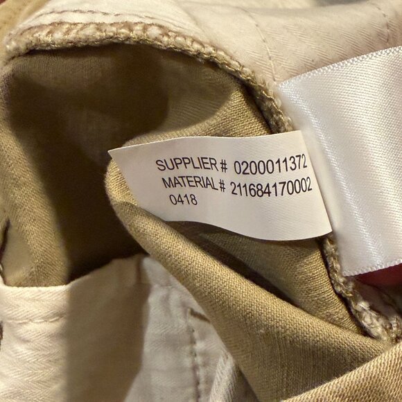 Polo Ralph Lauren Khaki Cargo Skirt Cotton Lightweight Size 2 - Picture 10 of 10